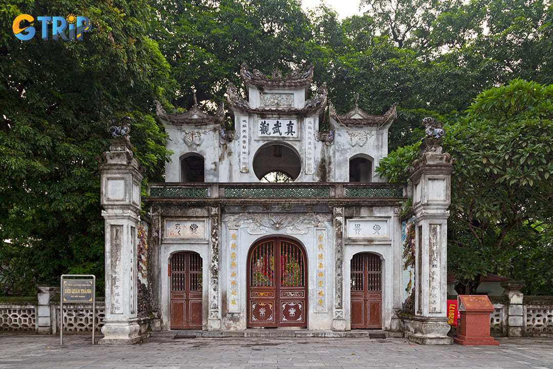 Quan Thanh Temple stands as one of Hanoi's four sacred temples, built during the Ly Dynasty (1010 - 1225)